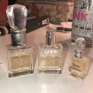 3 perfumes- used slightly